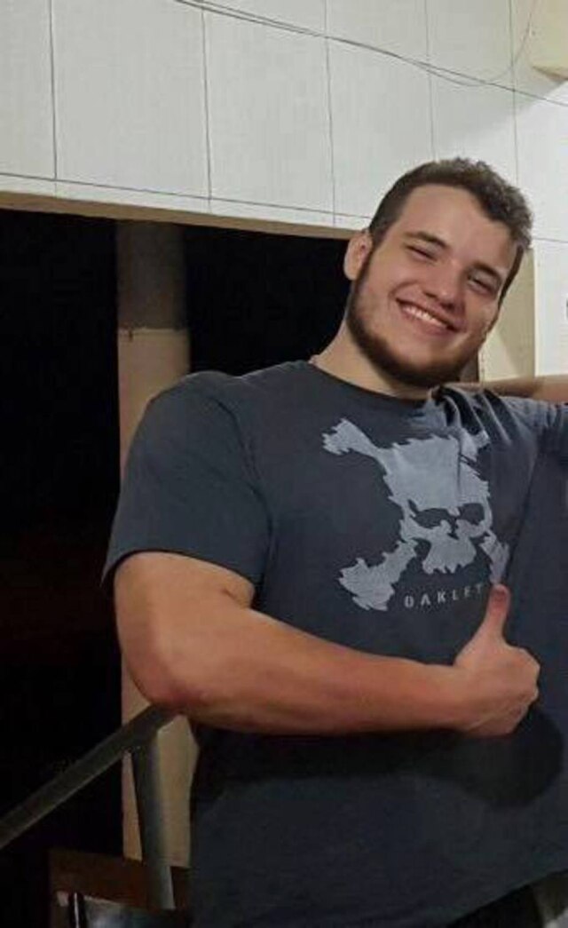 Acervo Pessoal O estudante Tiago Trevisan.
