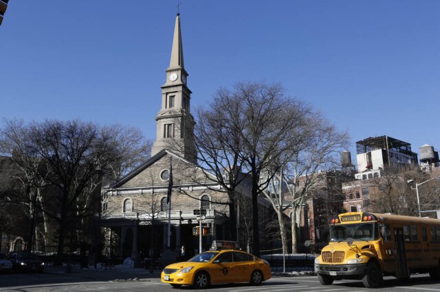 St. Mark's Church in-the-Bowery, no East Village: festival de poesia existe até hoje - e Patti Smith ainda vai lá