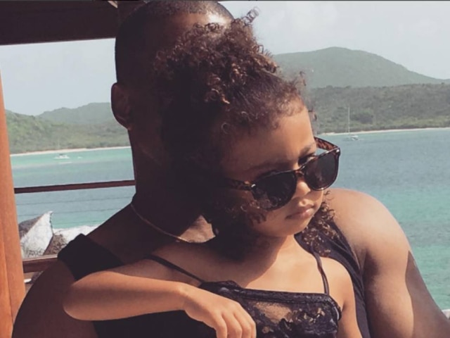 Reprodução/Instagram Aos 3 anos, North West já é considerada uma fashionista