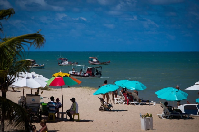 Tiago Queiroz/Estadão Praia de Tambaú, no litoral da Paraíba