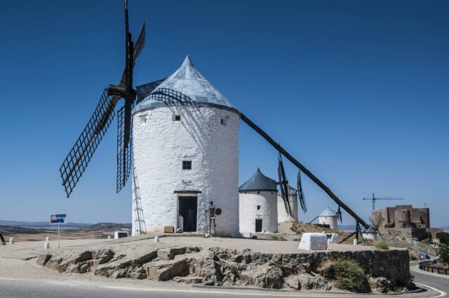 Thiago Momm/Estadão Moinhos. Em Consuegra, são posteriores ao livro, mas tão fotogênicos quanto os de Campo de Criptana
