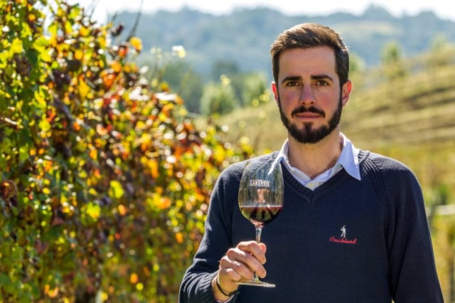 André Larentis, aos 26, assina os vinhos produzidos pela vinícola da família, a Larentis, no Vale dos Vinhedo