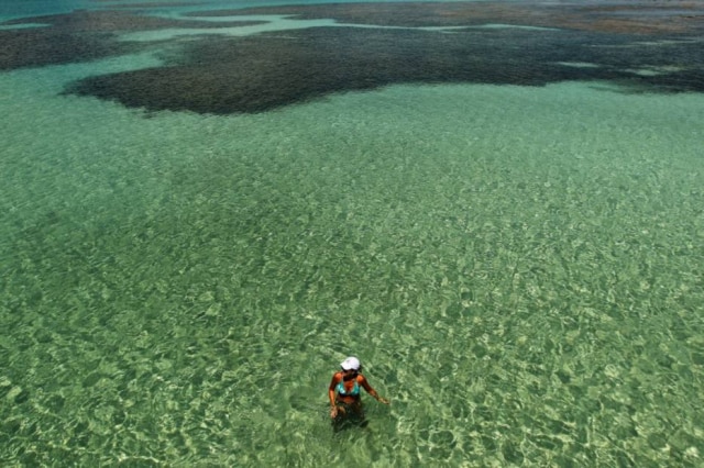 Hélvio Romero|Estadão Piscina natural do Ponta do Seixas