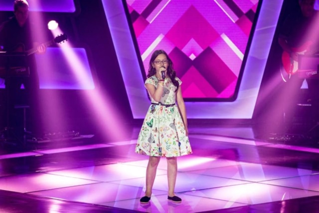 Globo/Isabella Pinheiro Mariana de Medeiros no 'The Voice Kids'