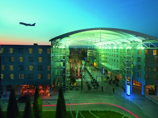 O Hilton do aeroporto de Munique foi eleito o quarto melhor hotel em aeroportos do mundo