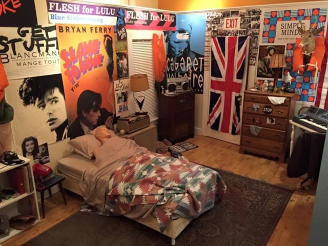 Divulgação Reprodução do quarto de Ferris Bueller que estará aberta à visitação