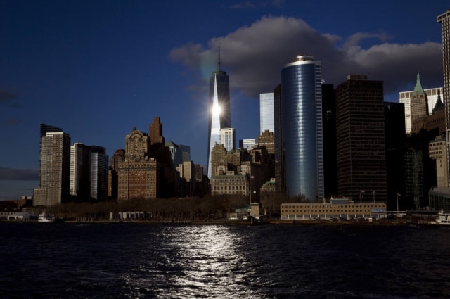 Todd Heisler/NYT Na mesma localização das antigas Toerres Gêmeas, o One World Trade Center tem observatório no 102º andar