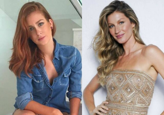 Reprodução/ Instagram e Jf Diorio/Estadão Marina Ruy Barbosa fez mais campanhas publicitárias na TV em 2016 que Gisele Bündchen