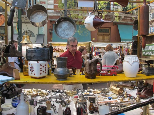 Felipe Mortara/Estadão Feira de antiguidades no bairro de San Telmo, em Buenos Aires