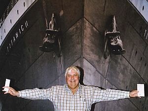 Bilionário australiano anuncia construção de 'novo Titanic'