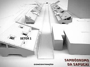Conheça o sambódromo por onde desfilam as escolas de samba do Rio de Janeiro - Infográfico/Estadão Conheça o sambódromo por onde desfilam as escolas de samba do Rio de Janeiro - Infográfico/Estadão