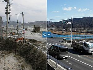 Veja imagens de Fukushima destruída e da reconstrução recente