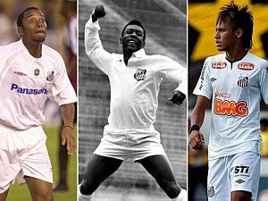 Neymar entre os maiores da Vila