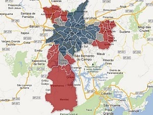 A geografia do voto em São Paulo