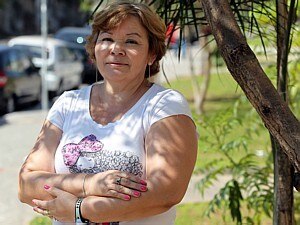 Eleitora diz estar descontente com Kassab e pensa em votar em branco - Werther Santana/AE Eleitora diz estar descontente com Kassab e pensa em votar em branco - Werther Santana/AE