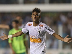 Neymar na sele&ccedil;&atilde;o dos melhores de 2012 - Alex Silva/Estad&atilde;o