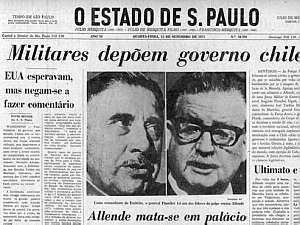 O Estado de S. Paulo de 12/9/1973 - Allende - Arquivo/AE