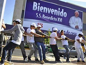 Em viagem pela América Central, papa bento XVI passará por México e por Cuba - Mario Guzmán/Efe Em viagem pela América Central, papa bento XVI passará por México e por Cuba - Mario Guzmán/Efe