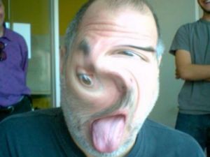 Steve Jobs brinca com aplicativo de fotos - facebook.com/mikematas