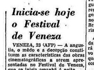 Relembre os filmes e fatos de todas as d&eacute;cadas do festival nas p&aacute;ginas do 'Estado' - Reprodu&ccedil;&atilde;o