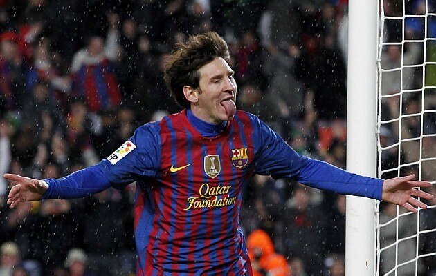 Lionel Messi &eacute; o craque do Barcelona