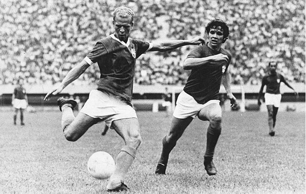 Ademir da Guia jogou durante 16 anos no Palmeiras