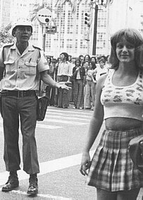 Guarda Luizinho no centro de SP