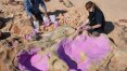 Cientistas registram 21 tipos de pegadas na 'Jurassic Park da Austrália'