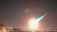 Moradores do interior de MG relatam queda de meteoro no céu; veja vídeo