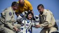 Astronautas voltam à Terra após seis meses na Estação Espacial Internacional
