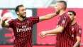 Milan derrota a Roma no Italiano e ganha fôlego na briga pela Liga Europa