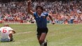 Camisa usada por Maradona no gol com a ‘mão de Deus’ vai a leilão; lance inicial é de R$18 milhões