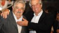 Mujica lamenta a morte do colega Tabaré Vázquez