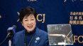 Governadora de Tóquio crê em arquibancadas lotadas na Olimpíada: 'Melhor cenário'