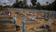 Brasil registra pelo terceiro dia seguido mais de 1,1 mil mortes por covid-19