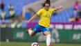 Luana, volante da seleção brasileira, sofre lesão no joelho e pode ficar fora da Olimpíada