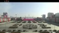 Pyongyang realiza parada militar na véspera da abertura dos Jogos Olímpicos de Inverno