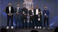Com cinco jogadores, campeão Atlético-MG domina 'esvaziado' Prêmio Brasileirão