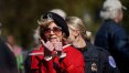 Jane Fonda é presa pela segunda vez durante protesto contra mudanças climáticas