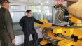 Kim Jong-un ordenou aumento na produção de motores de foguetes e ogivas nucleares, diz agência local