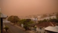 'Tempestade de areia': seca extrema explica haboob no interior de SP