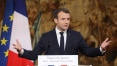 Presidente francês Emmanuel Macron quer lei contra ‘notícias falsas’