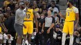 Sem LeBron James, Lakers ganham dos Spurs na prorrogação; Knicks derrotam 76ers
