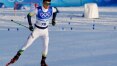 Manex Silva é o melhor sul-americano no Sprint do esqui cross-country em Pequim