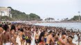 Em meio à pandemia, Rio tem mais um fim de semana de calor e praias lotadas