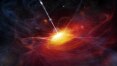 Astrônomos descobrem buraco negro antigo e gigantesco