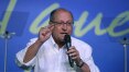 'Até que não é alto', diz Alckmin sobre sua rejeição de 26%