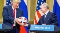 Diante de Putin, Trump nega ação da Rússia em sua eleição e critica FBI