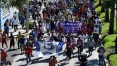 Caravana de imigrantes no México retoma marcha para os EUA