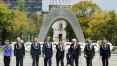 G7 defende ‘mundo sem armas nucleares’ e intensificação no combate ao EI